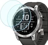 Garmin Fenix 7 için Esnek Nano Ekran Koruyucu Film(2 Adet)