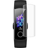 Honor Band 5 için Esnek Nano Ekran Koruyucu Film(2 Adet)