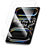iPad Pro 11 M4 2024 6. Nesil (Model No: A2836/A2837/A3006) İçin Ekran Koruyucu 9H Esnek Nano