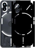 Nothing Phone 2 Mat Siyah Arka Kaplama