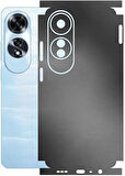 Oppo A60 Mat Siyah Arka Kaplama