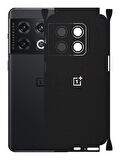 Oneplus 10 Pro ile Uyumlu Mat Siyah Arka Kaplama