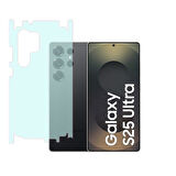 Samsung Galaxy S25 Ultra ile Uyumlu MAT TPU Arka Kaplama 360