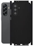 Samsung Galaxy A56 ile Uyumlu Mat Siyah Arka Kaplama