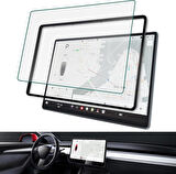 Tesla Model 3 2021-2023 15 inç Navigasyon Multimedya ile Uyumlu 9H Nano Ekran Koruyucu