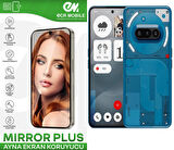 Nothin Phone 3A ile Uyumlu Esnek Ayna(Mirror) 9H Nano Ekran Koruyucu