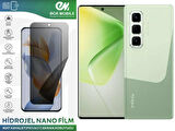 Infinix Hot 50 Pro Plus Uyumlu Hidrojel Nano Ekran Koruyucu Film HAYALET(Privacy)Tempered Cam Değildir