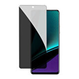 Infinix Note 30 Pro ile Uyumlu HAYALET(Privacy) Esnek 9H Nano Kırılmayan Ekran Koruyucu