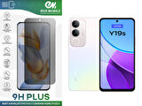 Vivo Y19s Ekran Koruyucu Tam Uyumlu 9H Esnek Nano Kırılmayan MAT HAYALET(Privacy)