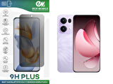Oppo Reno 13 Pro Ekran Koruyucu Tam Uyumlu 9H Esnek Nano Kırılmayan MAT HAYALET(Privacy)