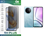 Vivo Y39 Ekran Koruyucu Tam Uyumlu 9H Esnek Nano Kırılmayan MAT HAYALET(Privacy)