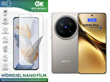 Vivo X200 Pro ile Uyumlu Hidrojel Nano Ekran Koruyucu Film MAT(Tempered Cam Değildir!)