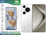 Huawei Pura 70 Pro ile Uyumlu Hidrojel Ekran Koruyucu Film HD-ŞEFFAF(Tempered Cam Değildir!)