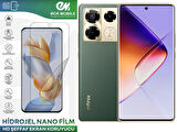 Infinix Note 40 Pro ile Uyumlu Hidrojel Ekran Koruyucu Film HD-ŞEFFAF(Tempered Cam Değildir!)