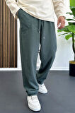 Erkek Baggy Kalıp Pantolon Yeşil Edw130