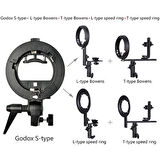 Godox S-Type Bracket (AD200 - Bowens Adaptör)