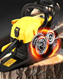 Devolt Plus Ekstra Güçlü 52CC 2.9 HP 8000 Rpm Benzinli Ağaç Kesme Motoru Benzinli Testere EEA352