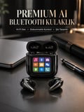 AI Destekli Dokunmatik Ekranlı Kablosuz Bluetooth Kulaklık