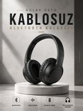 Kulak Üstü Kablosuz Bluetooth Kulaklık Yüksek Ses Kaliteli ANC Özelliği