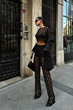 Evelyne Crop Dantelli Takım 9751-08