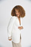Leomie Nakışlı Blazer Ceket 6106