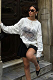 Mihaela Oversize Ajurlu Kazak1216-02