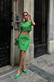 Liatris Crop Ceket Takım 9389-10