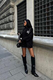 Marison Çiçek Nakışlı Sweatshirt 8050 -08
