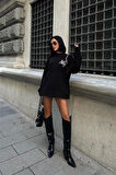 Marison Çiçek Nakışlı Sweatshirt 8050 -08