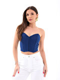 6324 CROP-LACİVERT