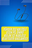 Bluetooth Bağlantılı Kablolu Mıknatıslı Sport Kulaklık