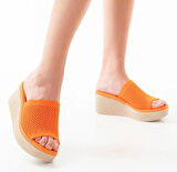 Dolgu Taban Rahat Triko Günlük Terlik