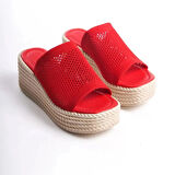 Dolgu Taban Rahat Triko Günlük Terlik