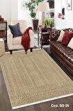 Pamuk Dokuma Taban Kaymaz Yıkanabilir Sisal Desenli  Salon Halısı Mutfak Halısı Koridor Halısı