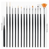 Pastacılık Dekor Fırça Seti 15’li