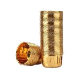 Efe Pastacılık Gold Altın Sarısı Parlak Metalize Kağıt Muffin Kalıbı 25'li