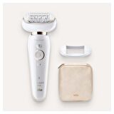 Braun Silk-epil 9 Flex 9001 Seyahat Çantası + Epilasyon Aleti