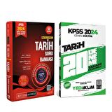 2024 KPSS Pegem Tarih Soru ve Yediiklim Deneme Seti 2 Kitap