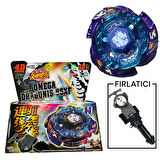 BEYBLADE BB128 Omega Dragonis Metal Fusion Beybilet 4d System  -15829T-BEYBLADE EVRENI