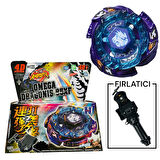 BEYBLADE BB128 Omega Dragonis Metal Fusion Beybilet 4d System  -15830T-BEYBLADE EVRENI