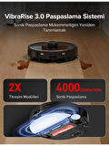Roborock S8 MaxV Ultra Siyah Çöp İstasyonlu Akıllı Robot Süpürge