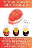 Dublör Yumurta Zamanlayıcı Göstergeli Egg Timer Pişirme Haşlama Süresi Kıvam Ayarlama Aparatı
