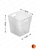 4\'li Set Buzdolabı & Kapak Içi Düzenleyici, Organizer Kutu