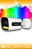 ELITCAM 1 Zebra Kamera Bullet Dış Mekan Full HD Renkli Gece Görüşlü Warmled Kameralı AHD Güvenlik Kamerası