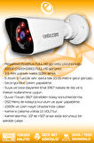 ELITCAM 2 Kameralı Kare 1 İç Kamera Set 320 GB HDD Full HD Gece Görüşlü Güvenlik Kamerası Sistemi