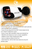 ELITCAM 3 Kameralı Panda 3 Dış Kamera Set 100 GB HDD Full HD Gece Görüşlü Güvenlik Kamerası Sistemi