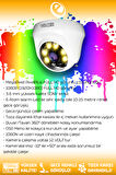 ELITCAM 1 Kameralı Dome 1 İç Kamera Set 500 GB HDD Full HD Renkli Gece Görüşlü Güvenlik Kamerası Sistemi
