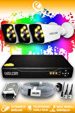 ELITCAM 3 Kameralı Kare 3 Dış Kamera Set HDD'siz Full HD Renkli Gece Görüşlü Güvenlik Kamerası Sistemi