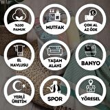 Geleneksel Havlu Pamuk Kumaş Kurulama Bezi Peşkir 5'li Set