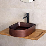 LENA TEZGAHÜSTÜ LAVABO (MAT BRONZ) EH-5110C